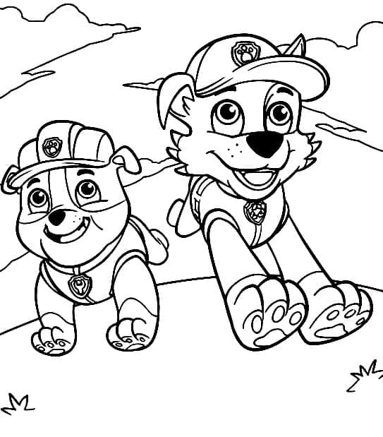 Desenho gratuito Paw Patrol #178183 da colecao Desenhos Animados e Séries Animadas para imprimir