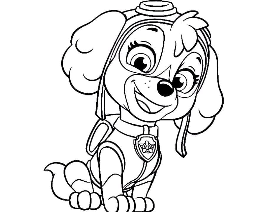 Desenho gratuito Paw Patrol #178194 da colecao Desenhos Animados e Séries Animadas para imprimir