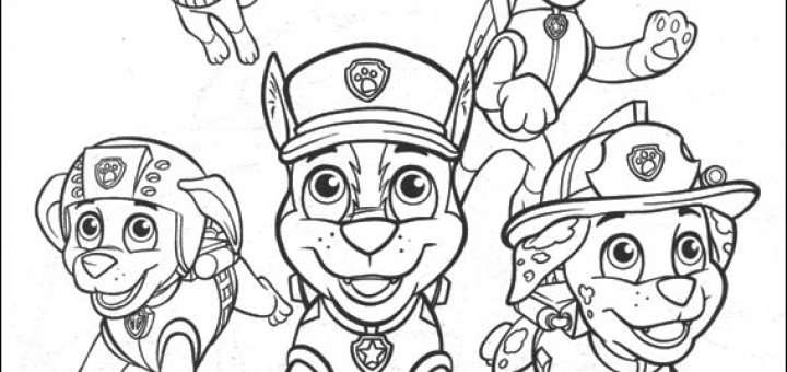 Desenho gratuito Paw Patrol #44393 da colecao Desenhos Animados e Séries Animadas para imprimir