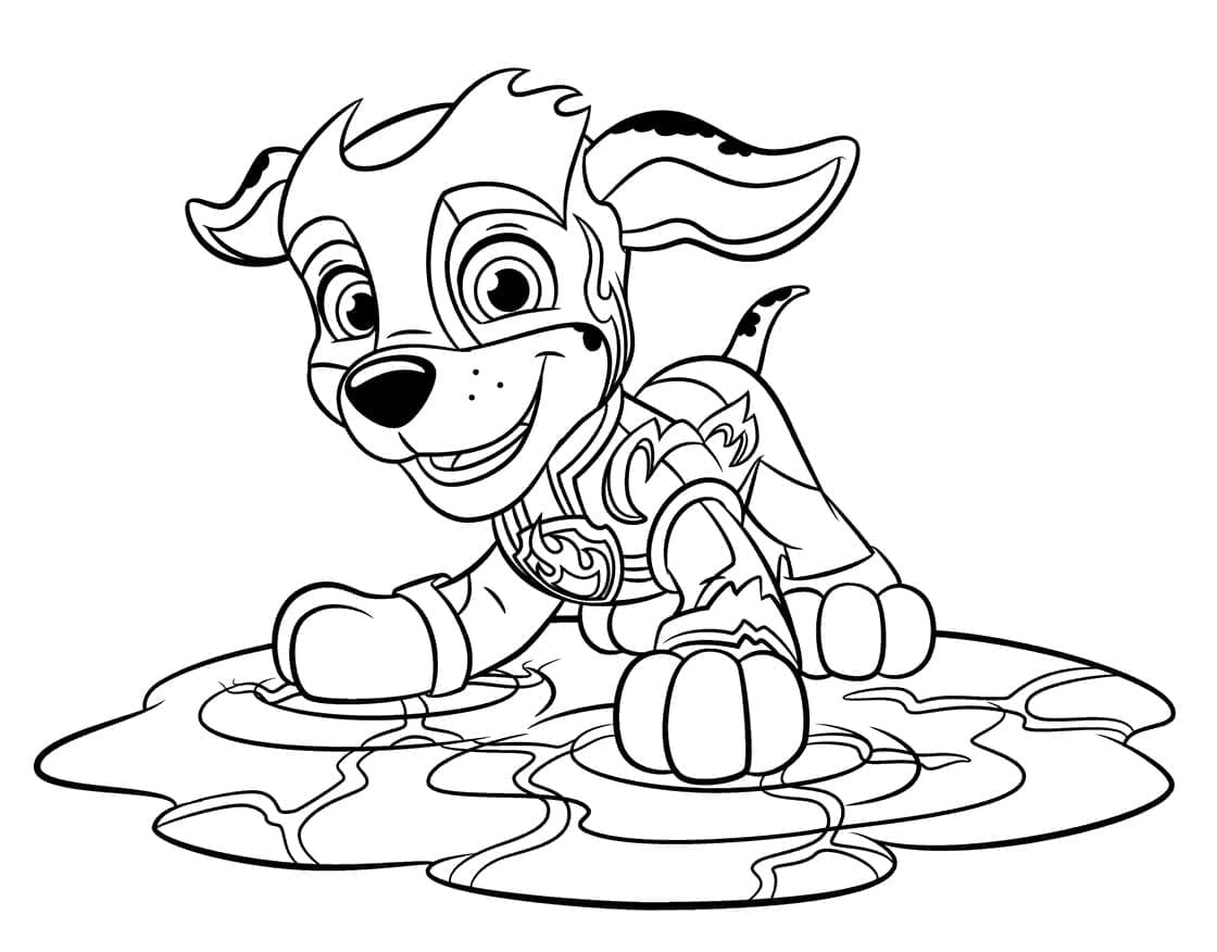 Página para colorir: Paw Patrol Super Pups (Desenhos Animados e Séries Animadas) #204367 - Páginas para Colorir Imprimíveis Gratuitamente
