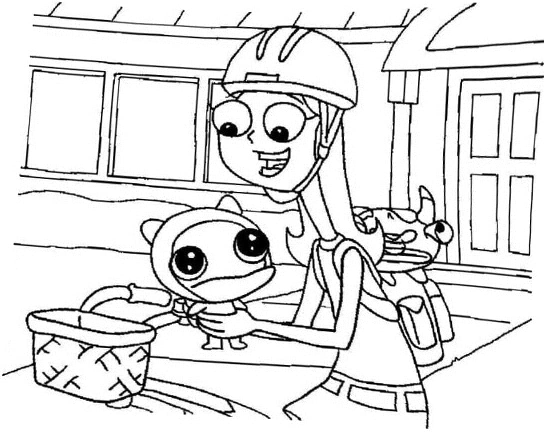 Desenho gratuito Phineas e Ferb #207704 da colecao Desenhos Animados e Séries Animadas para imprimir