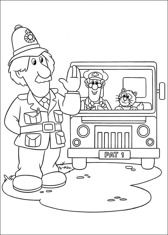 Desenho gratuito Postman Pat #206756 da colecao Desenhos Animados e Séries Animadas para imprimir Desenho gratuito Postman Pat #206756 da colecao Desenhos Animados e Séries Animadas para imprimir