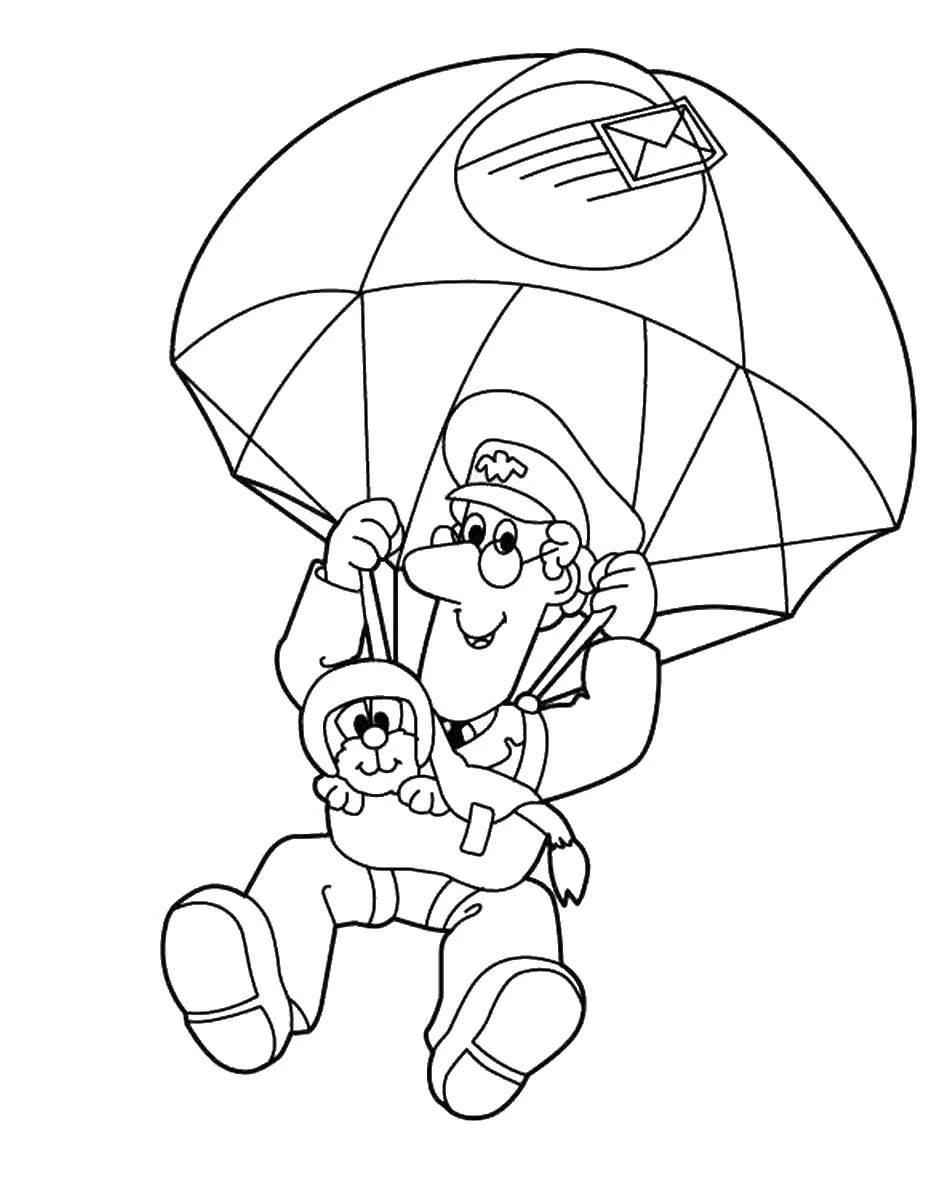 Desenho gratuito Postman Pat #49569 da colecao Desenhos Animados e Séries Animadas para imprimir