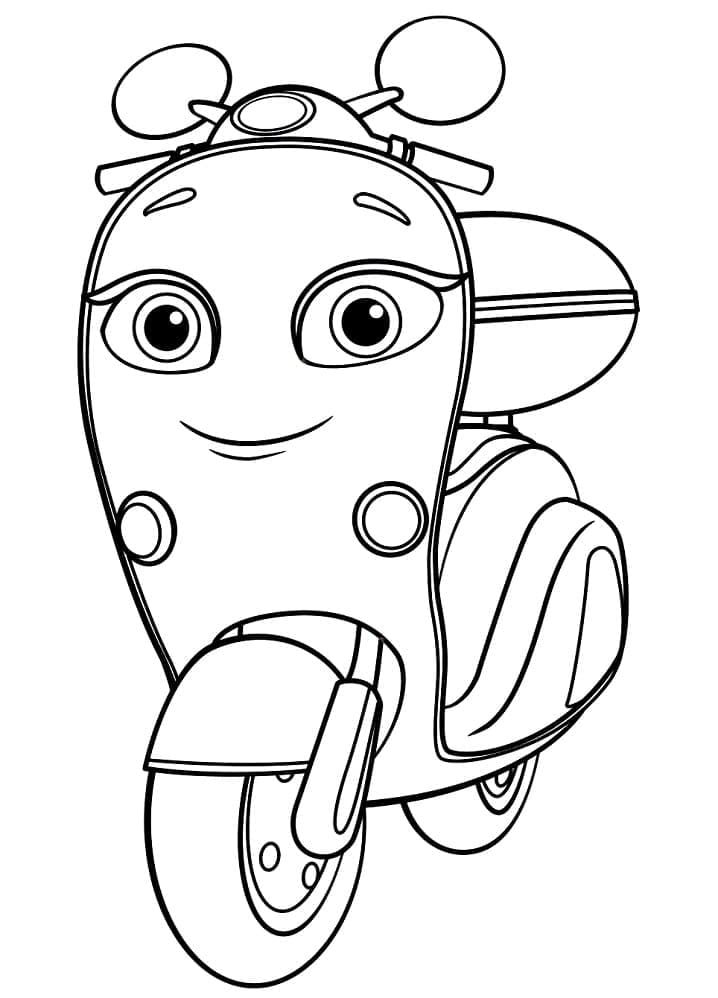 Desenho gratuito Ricky Zoom #185754 da colecao Desenhos Animados e Séries Animadas para imprimir