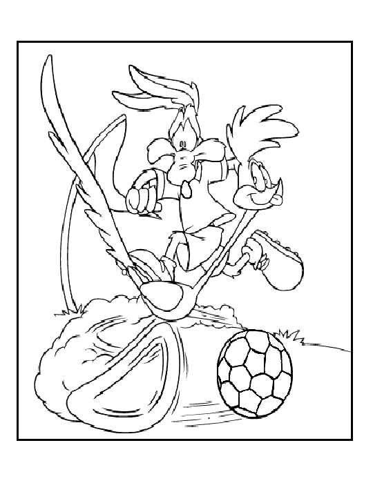 Desenho gratuito Road Runner e Wile E. Coyote #47287 da colecao Desenhos Animados e Séries Animadas para imprimir
