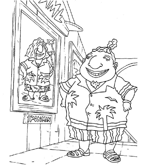 Desenho gratuito Rocket Power #52247 da colecao Desenhos Animados e Séries Animadas para imprimir