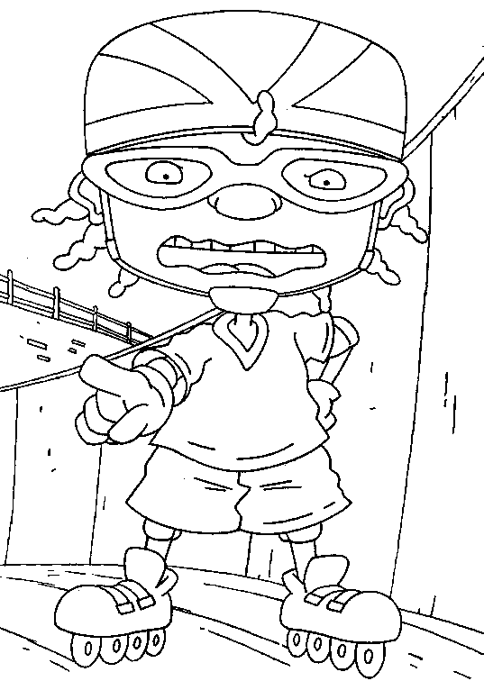 Página para colorir: Rocket Power (Desenhos Animados e Séries Animadas) #52629 - Páginas para Colorir Imprimíveis Gratuitamente