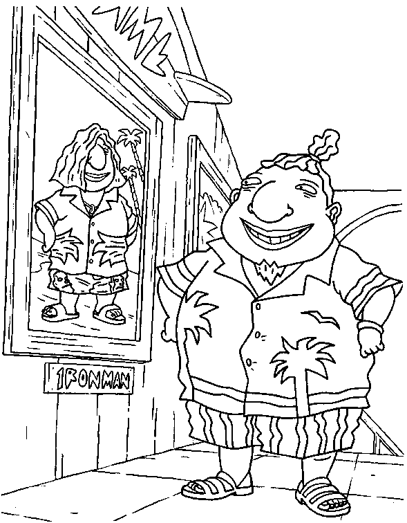 Desenho gratuito Rocket Power #52644 da colecao Desenhos Animados e Séries Animadas para imprimir