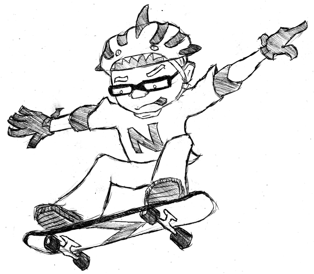 Desenho gratuito Rocket Power #52662 da colecao Desenhos Animados e Séries Animadas para imprimir