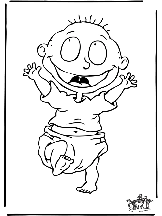 Desenho gratuito Rugrats #52699 da colecao Desenhos Animados e Séries Animadas para imprimir