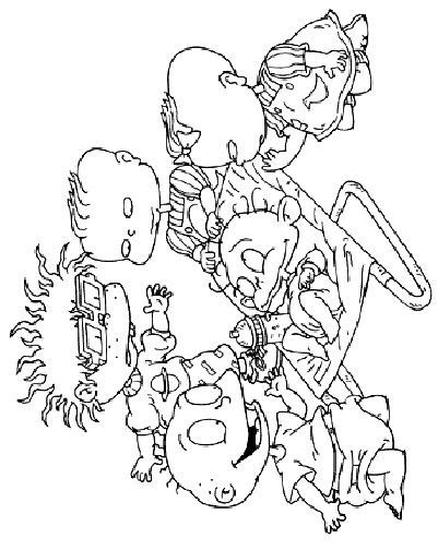 Desenho de Rugrats #52734 para colorir, da coleção Desenhos Animados e Séries Animadas, imprimível grátis