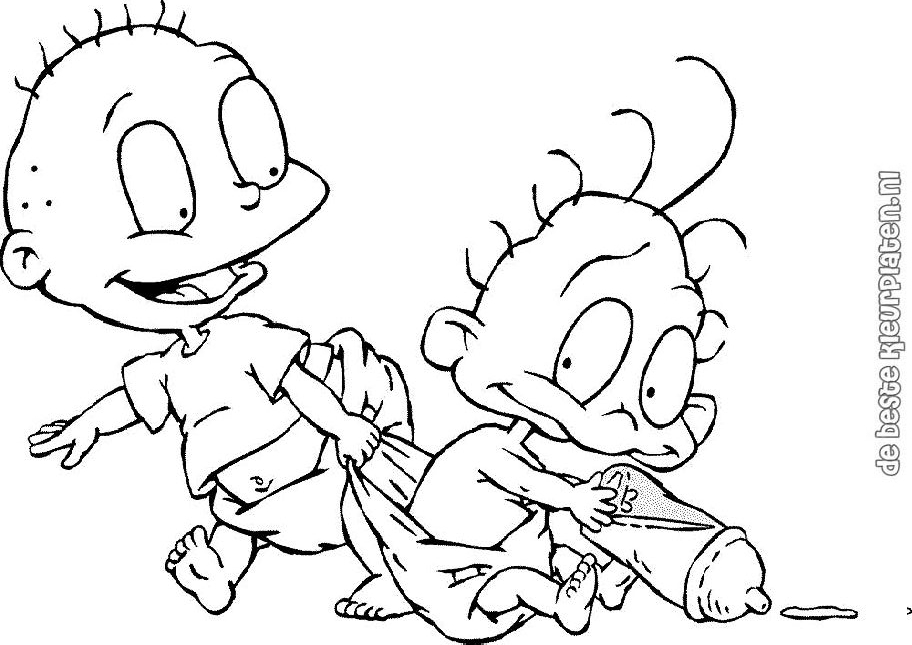 Desenho gratuito Rugrats #52816 da colecao Desenhos Animados e Séries Animadas para imprimir