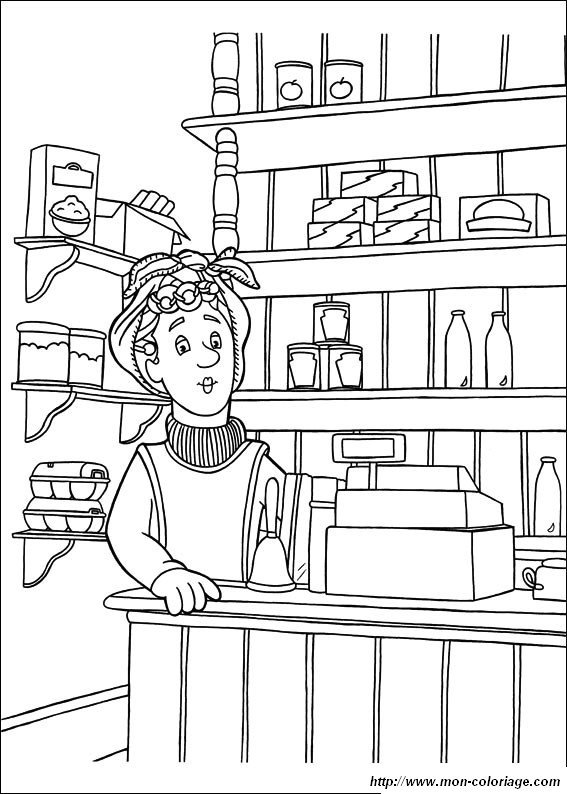Desenho gratuito Sam o Bombeiro #39813 da colecao Desenhos Animados e Séries Animadas para imprimir