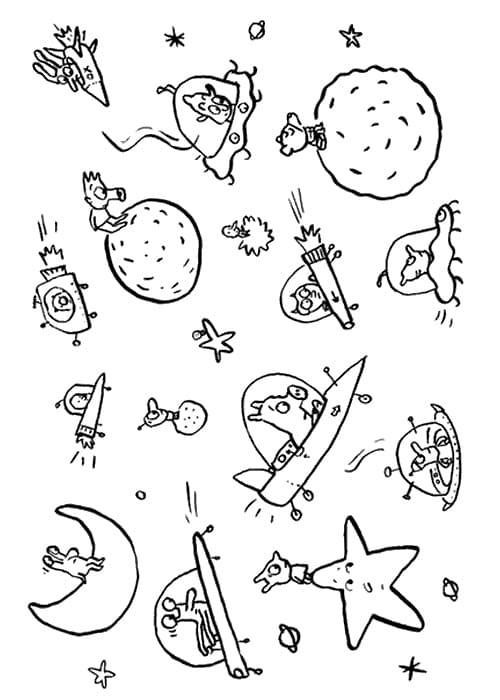 Desenho gratuito SamSam #183475 da colecao Desenhos Animados e Séries Animadas para imprimir