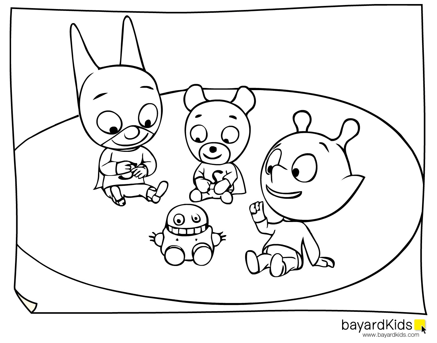 Desenho gratuito SamSam #39593 da colecao Desenhos Animados e Séries Animadas para imprimir