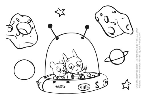 Desenho gratuito SamSam #39600 da colecao Desenhos Animados e Séries Animadas para imprimir