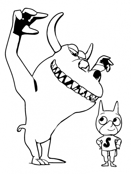 Desenho gratuito SamSam #39606 da colecao Desenhos Animados e Séries Animadas para imprimir