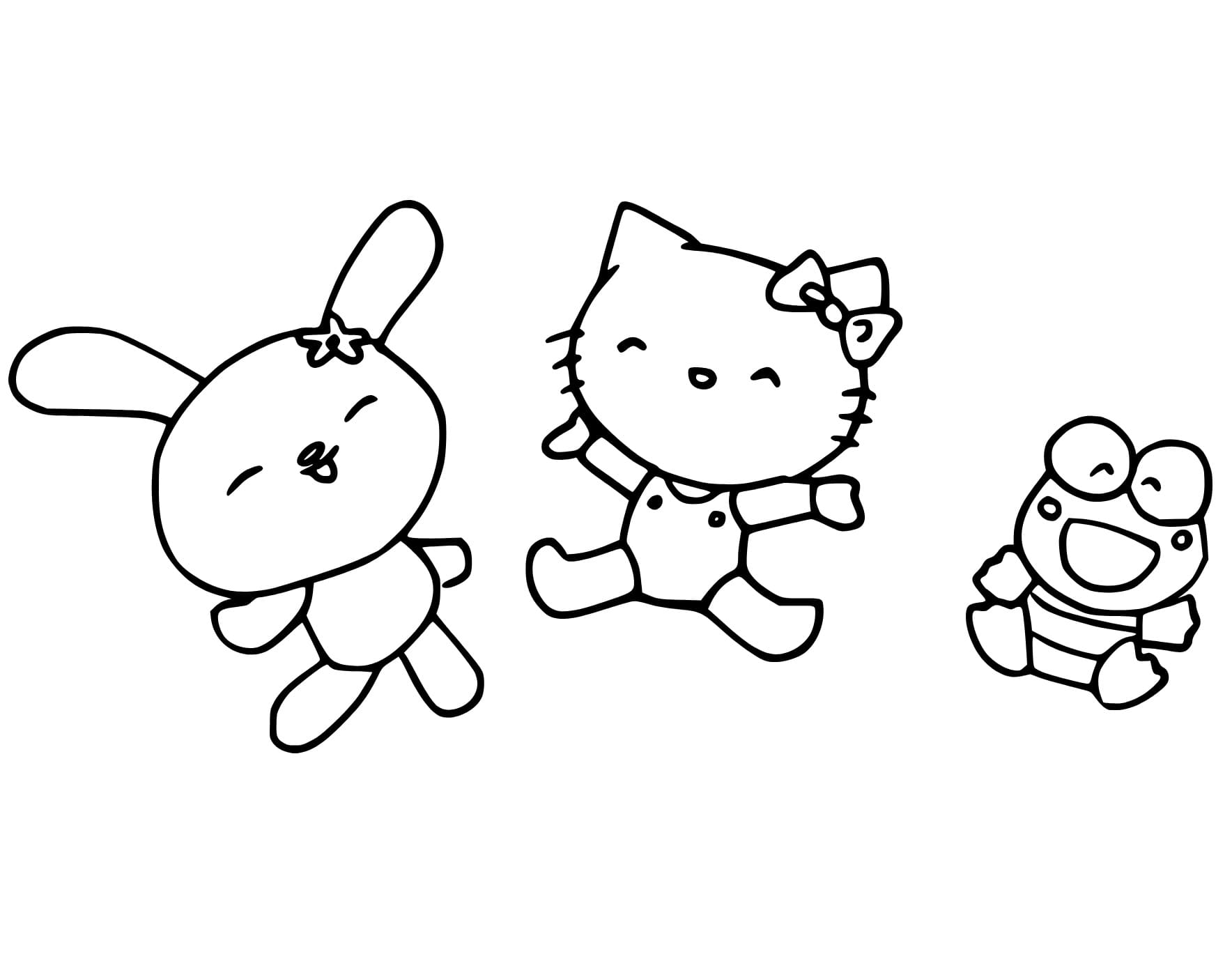 Desenho gratuito Sanrio #220320 da colecao Desenhos Animados e Séries Animadas para imprimir