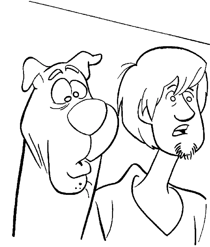 Desenho gratuito Scooby Doo #31372 da colecao Desenhos Animados e Séries Animadas para imprimir