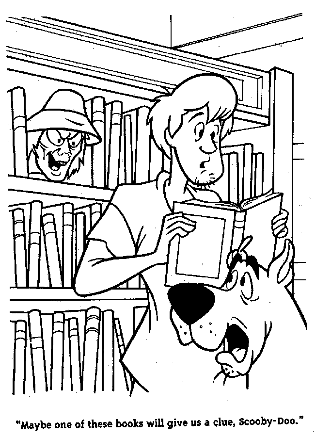 Desenho gratuito Scooby Doo #31441 da colecao Desenhos Animados e Séries Animadas para imprimir