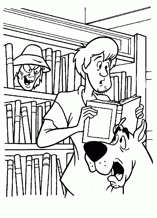 Desenho gratuito Scooby Doo #31576 da colecao Desenhos Animados e Séries Animadas para imprimir