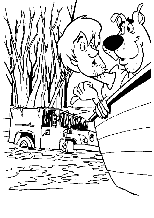 Desenho gratuito Scooby Doo #31598 da colecao Desenhos Animados e Séries Animadas para imprimir