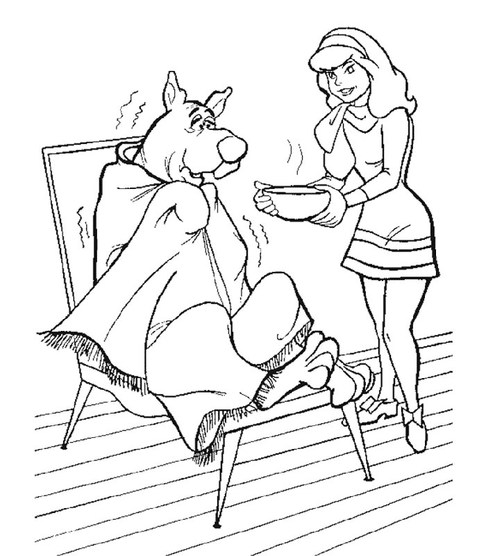 Desenho gratuito Scooby Doo #31730 da colecao Desenhos Animados e Séries Animadas para imprimir