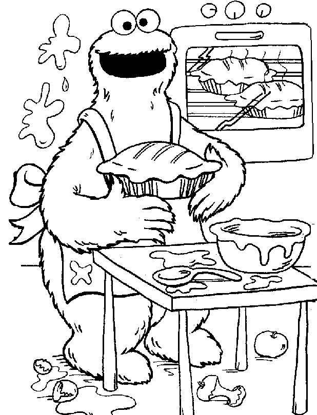 Desenho gratuito Sesame Street #32078 da colecao Desenhos Animados e Séries Animadas para imprimir