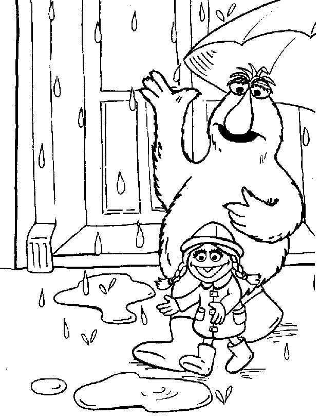 Desenho gratuito Sesame Street #32093 da colecao Desenhos Animados e Séries Animadas para imprimir