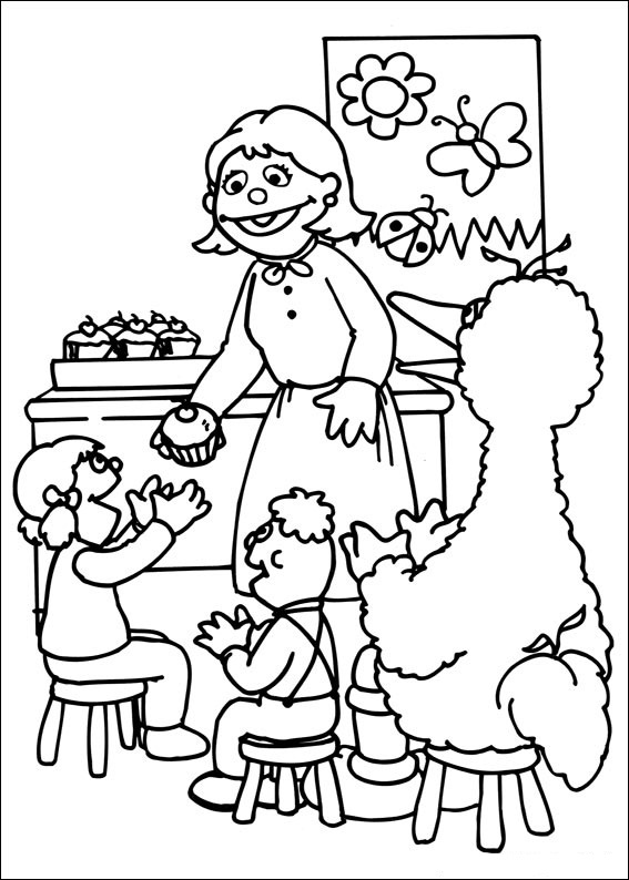 Desenho gratuito Sesame Street #32114 da colecao Desenhos Animados e Séries Animadas para imprimir