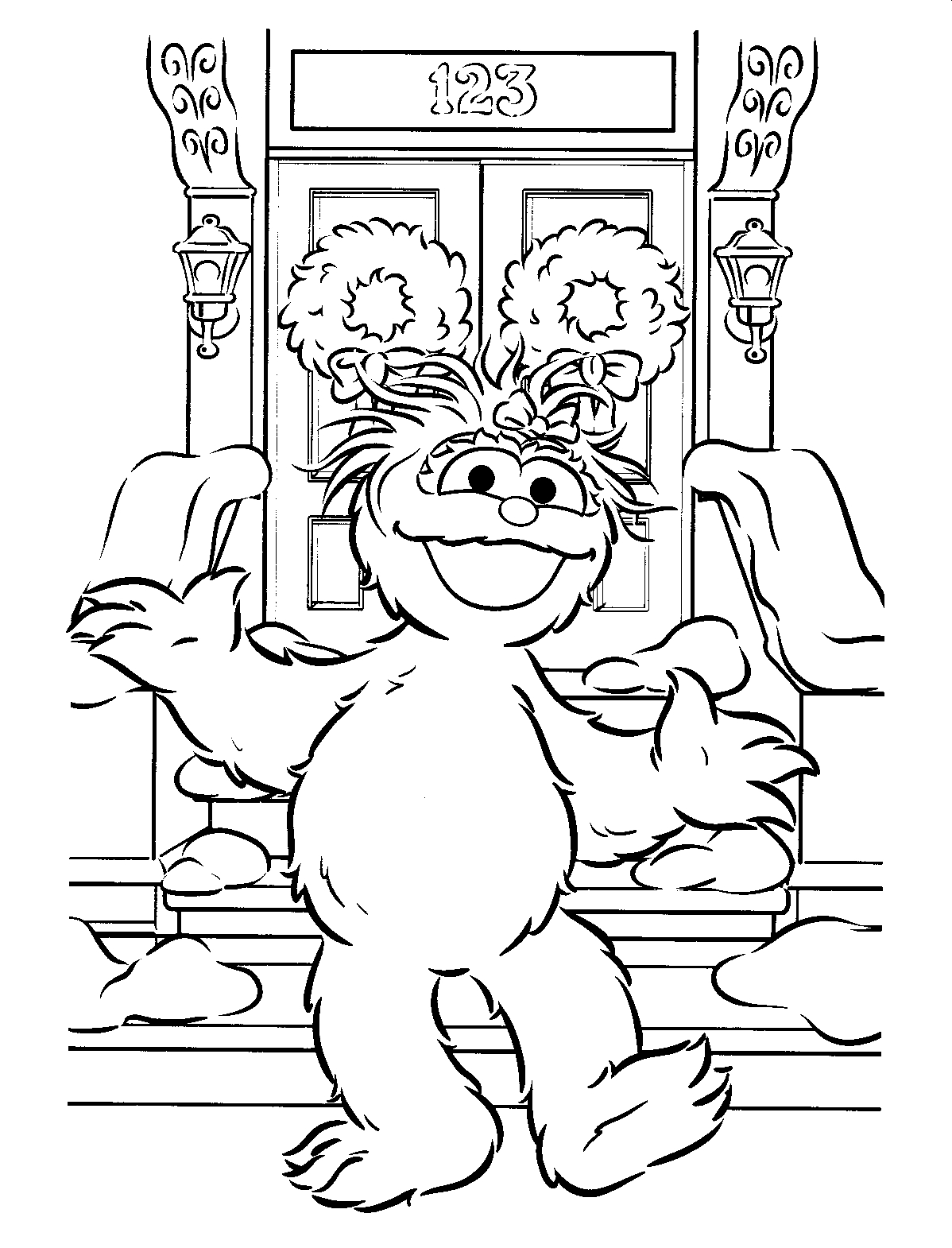 Desenho gratuito Sesame Street #32231 da colecao Desenhos Animados e Séries Animadas para imprimir