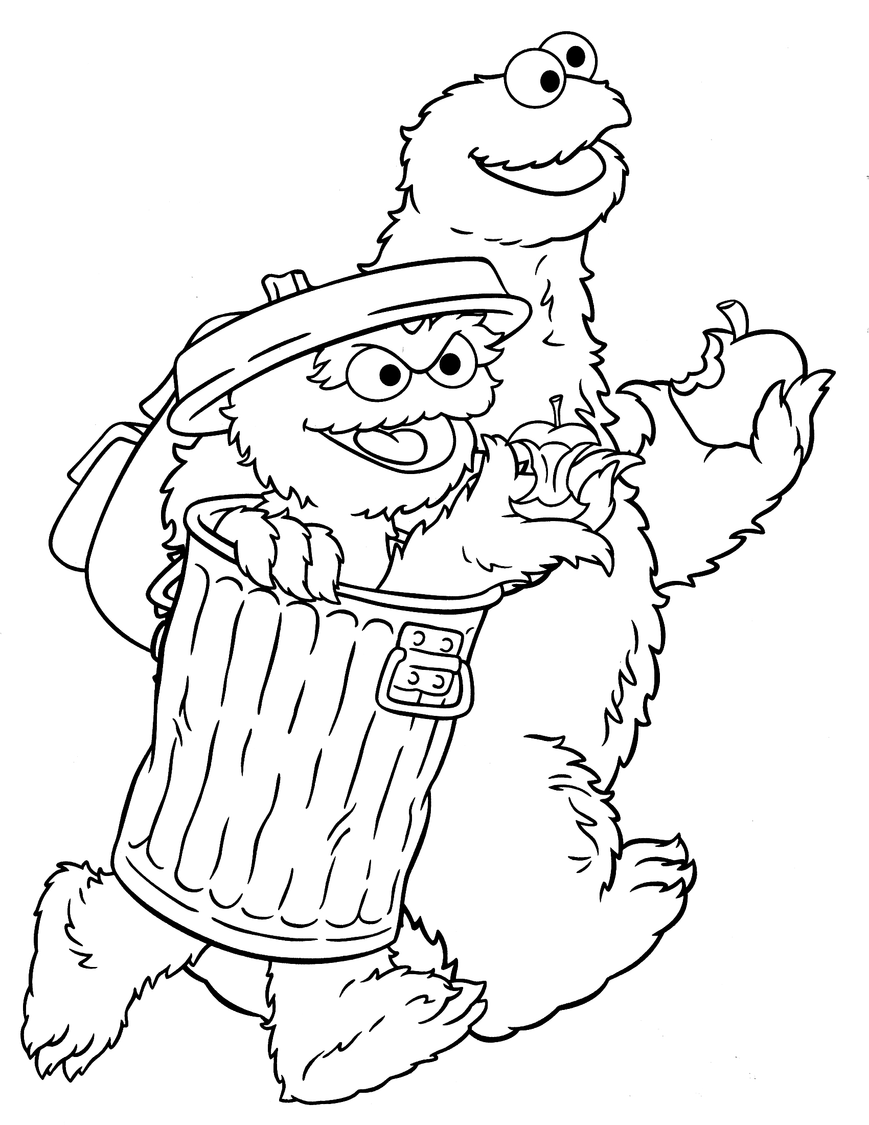 Desenho gratuito Sesame Street #32263 da colecao Desenhos Animados e Séries Animadas para imprimir