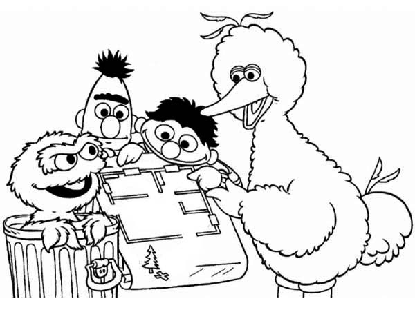 Desenho gratuito Sesame Street #32327 da colecao Desenhos Animados e Séries Animadas para imprimir