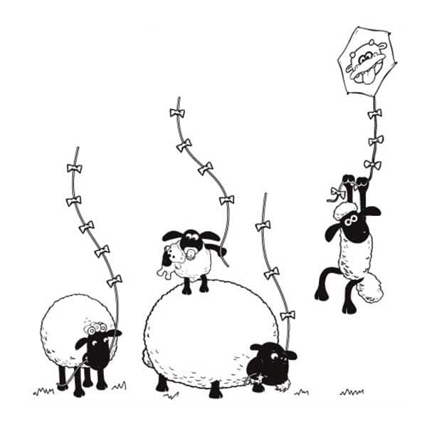 Página para colorir: Shaun, o Carneiro (Desenhos Animados e Séries Animadas) #209528 - Páginas para Colorir Imprimíveis Gratuitamente