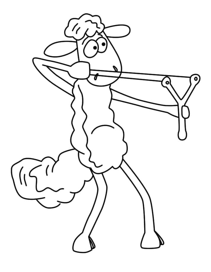 Página para colorir: Shaun, o Carneiro (Desenhos Animados e Séries Animadas) #209543 - Páginas para Colorir Imprimíveis Gratuitamente