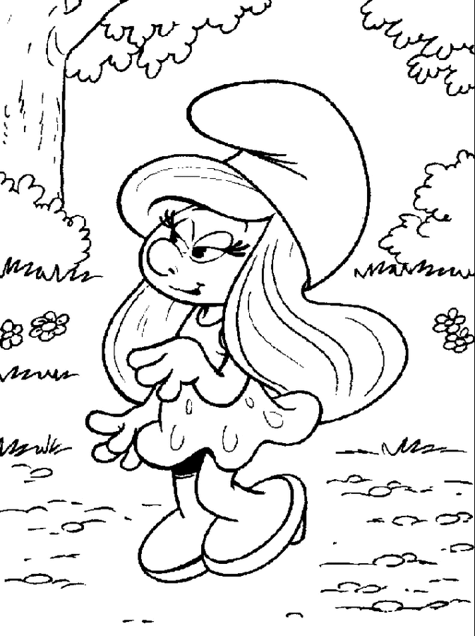 Desenho gratuito Smurfs #34592 da colecao Desenhos Animados e Séries Animadas para imprimir