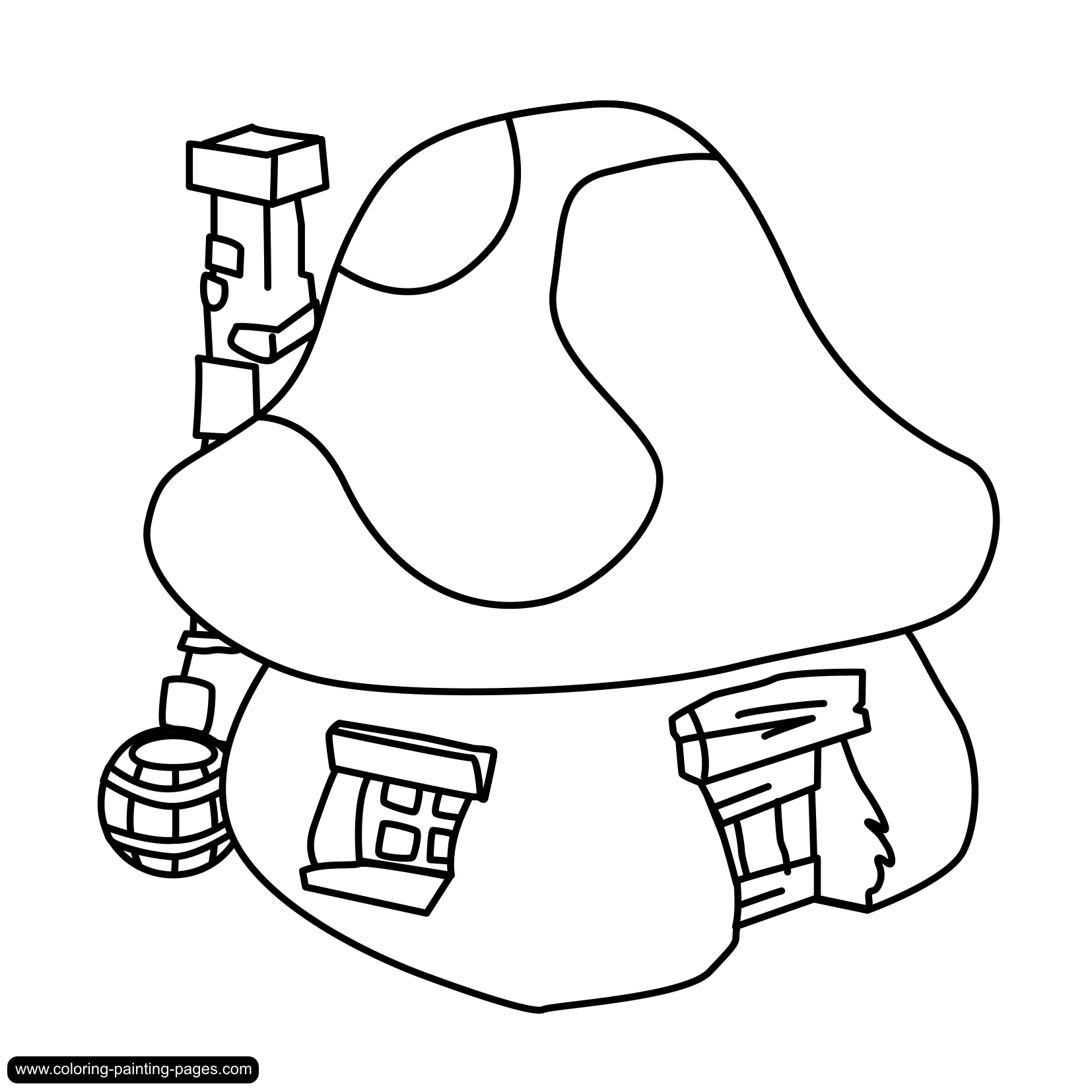 Desenho gratuito Smurfs #34603 da colecao Desenhos Animados e Séries Animadas para imprimir