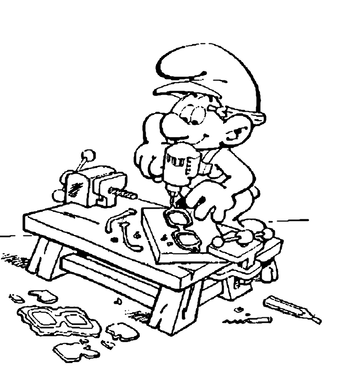 Desenho gratuito Smurfs #34648 da colecao Desenhos Animados e Séries Animadas para imprimir