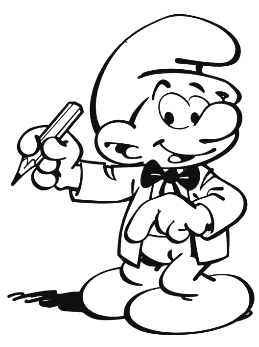 Desenho gratuito Smurfs #34708 da colecao Desenhos Animados e Séries Animadas para imprimir