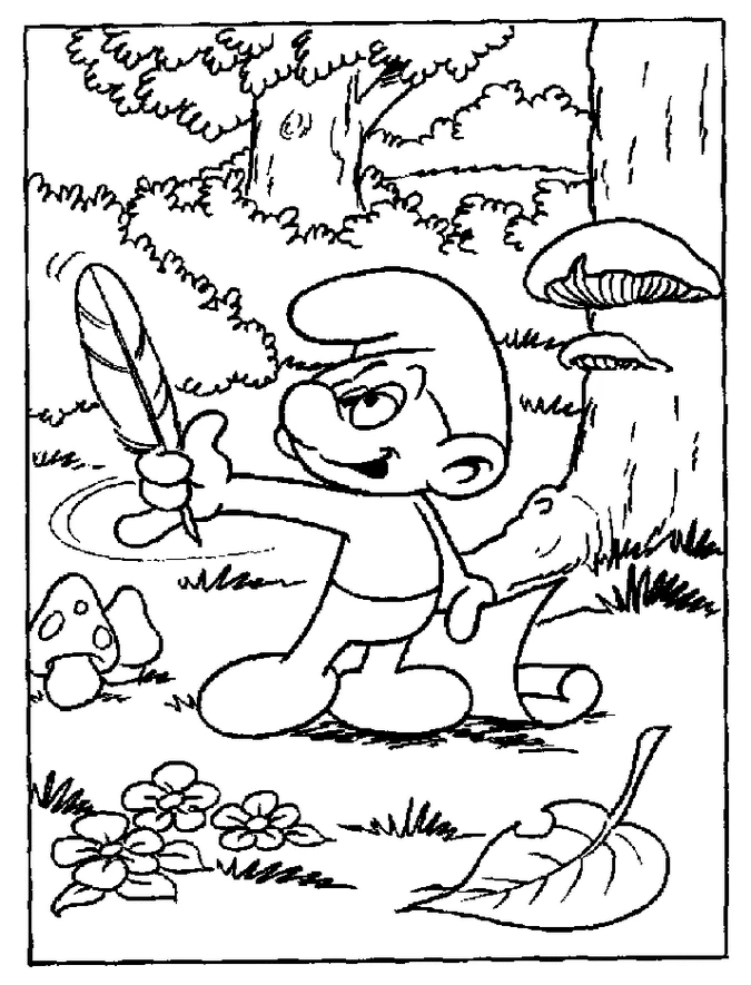 Desenho gratuito Smurfs #34744 da colecao Desenhos Animados e Séries Animadas para imprimir
