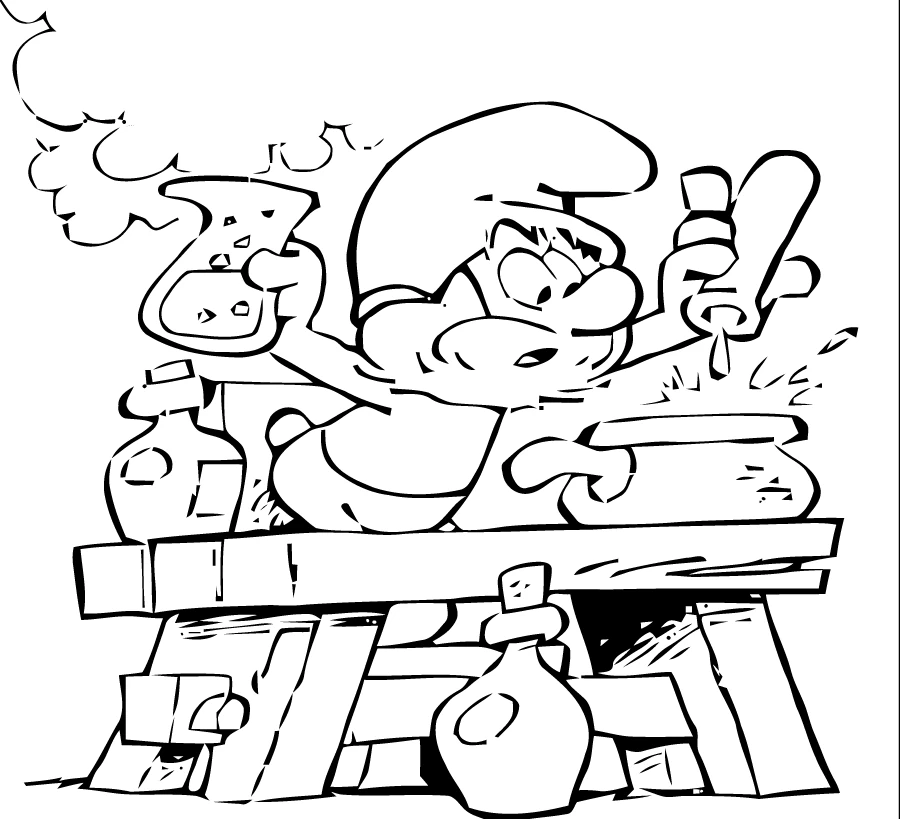 Desenho gratuito Smurfs #34785 da colecao Desenhos Animados e Séries Animadas para imprimir