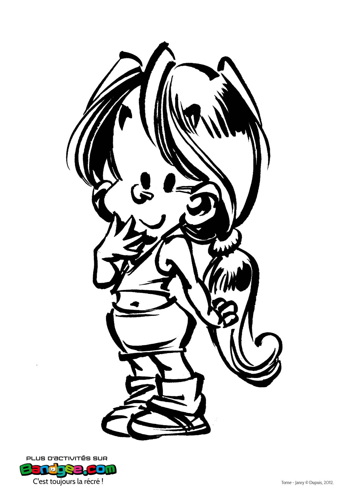 Página para colorir: Spirou (Desenhos Animados e Séries Animadas) #30520 - Páginas para Colorir Imprimíveis Gratuitamente