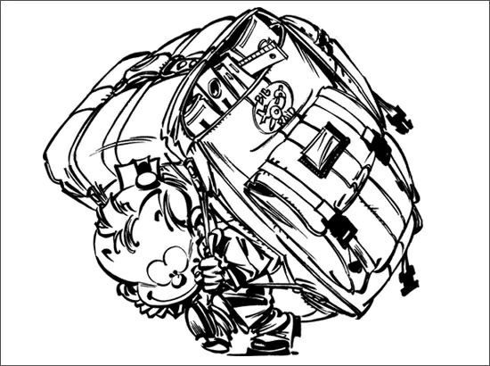 Desenho gratuito Spirou #30529 da colecao Desenhos Animados e Séries Animadas para imprimir