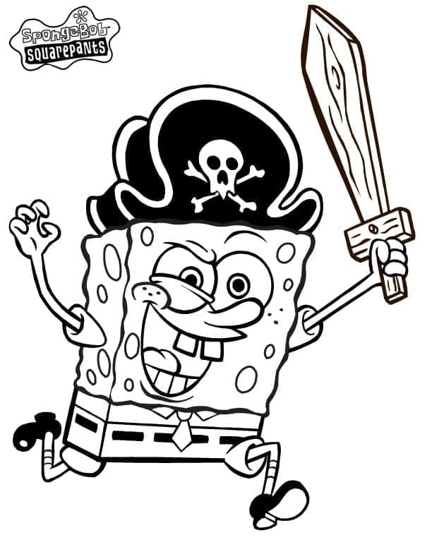 Desenho gratuito SpongeBob SquarePants #195130 da colecao Desenhos Animados e Séries Animadas para imprimir