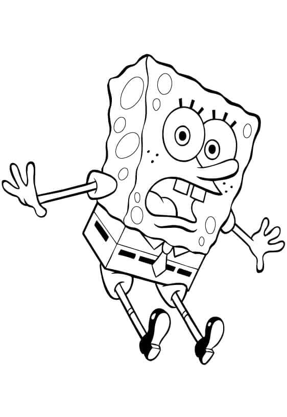 Desenho gratuito SpongeBob SquarePants #195146 da colecao Desenhos Animados e Séries Animadas para imprimir