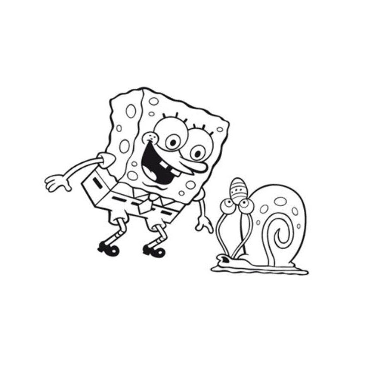 Página para colorir: SquareBob SquarePants (Desenhos Animados e Séries Animadas) #33377 - Páginas para Colorir Imprimíveis Gratuitamente
