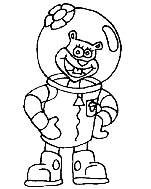 Desenho gratuito SquareBob SquarePants #33517 da colecao Desenhos Animados e Séries Animadas para imprimir