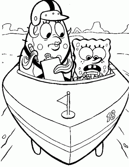 Página para colorir: SquareBob SquarePants (Desenhos Animados e Séries Animadas) #33529 - Páginas para Colorir Imprimíveis Gratuitamente