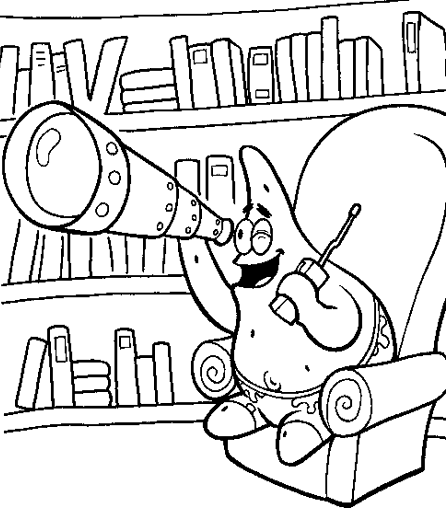 Desenho gratuito SquareBob SquarePants #33541 da colecao Desenhos Animados e Séries Animadas para imprimir
