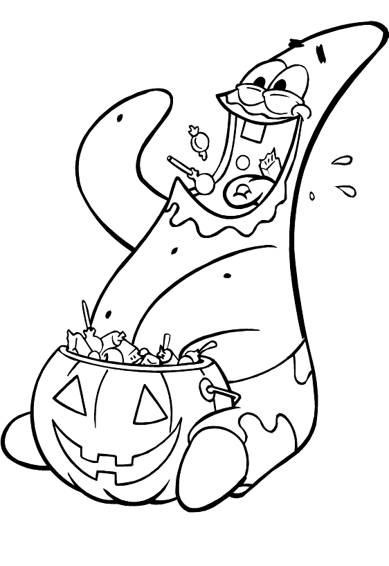 Desenho gratuito SquareBob SquarePants #33568 da colecao Desenhos Animados e Séries Animadas para imprimir